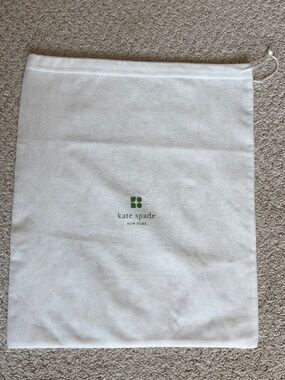 Kate Spade New York handbag shoe travel dust bag